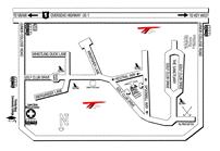 Street plan of the Key West Golf Club in Key West, Florida FL 33040